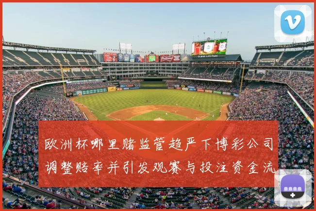 欧洲杯哪里赌监管趋严下博彩公司调整赔率并引发观赛与投注资金流向变化